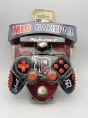Vintage Detroit Tigers PS2 MLB Mad Catz Control Pad Pro Controller