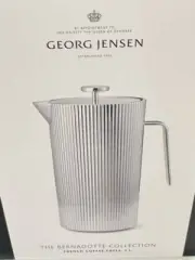 Georg Jensen Bernadotte French Coffee Press 1 Liter - Brand New