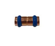 100 x AW 15mm ½" Water Copper Press Straight Coupling, fit Kembla BPress Viega