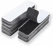 5 Pairs Black Sticky Hook and Loop Tape,Hook and Loop Tape,Double Sided Self Adhesive Tape,Double Sided Hook and Loop Tape,Adhesive Strips,for Cars,Foot Mats,Use on All Surfaces