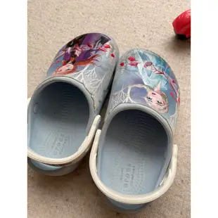 crocs冰雪奇緣洞洞鞋 涼鞋10尺寸正品