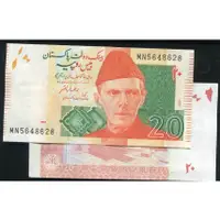 在飛比找蝦皮購物優惠-【紙幣】PAKISTAN(巴基斯坦),P55p , 20-R