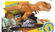 Fisher-Price Imaginext Jurassic World Dinosaur Toy Thrashin’ Action T. rex...
