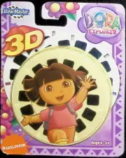 DORA THE EXPLORER 3d View-Master 3 Reel Packet SEALED Rojo the Fire Truck