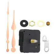 1Set Quartz Clock Movement w 12" Clock Hand 28mm Shaft Rose Golden