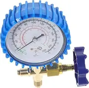 Gatuida Fluoride Gauge for Car Air Conditioning Recharge High Precision Tool for Accurate Pressure Measurement and Liquid Status Monitoring Automotive Repairs