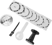 Refillable Coffee Capsule Set Reusable Coffee -pod -kit 304 Stainless Steel Spoons