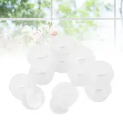 10 Pcs Dispense Empty Bottles Travel Face Cream Jar Makeup Containers