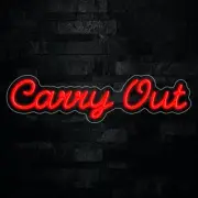 Carry Out LED Neon Sign 27"L x 7"H #32995