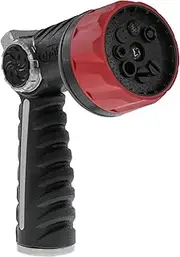 [Orbit] 26812 8 Pattern Thumb Control Nozzle, Black