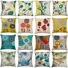 18" Fashion Flower Tree Throw Pillow Case Cushion Cover Car Home Bed Sofa Decor