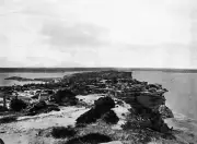 Sydney New South Wales 1880 - Looking along south head, Sydney Har- Old Photo