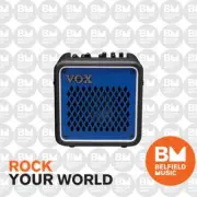 VOX VMG-3BL Mini Go 3W Guitar Amplifier Blue w/ 5inch Speaker - Brand New