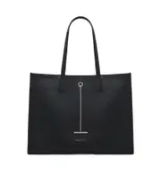 Alexander McQueen T-Bar Pendant Tote Bag One size black