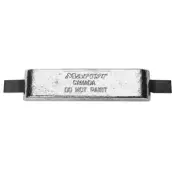Martyr Anodes CMZ03SZ Zinc Streamlined Hull Anode Canada Metal