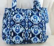 VERA BRADLEY Multi-Compartment Shoulder Bag - Ikat Island Blue - New with Tag