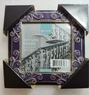 Target Home Beautiful Jeweled And Enamel 4x4 Rhinestone Picture Frame Standing