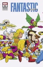 Fantastic Four #31 Chris Giarrusso Marvel Universe Wraparound Connecting✨✨✨