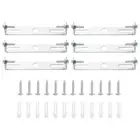 6pcs Ceiling Light Plate 104x18x17mm Chandelier Fixture Mounting Bracket