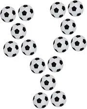 MOBUTOFU 15Pcs Table Football Balls Durable Soccer Game Accessories Compatible with Standard Foosball Tables Lightweight Design Enhance Your Tabletop Game Experience