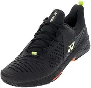 YONEX(ヨネックス) Men`s Sonicage 3 Tennis Shoes Black and Lime