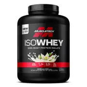 MUSCLETECH IsoWhey 100% WPI Whey Isolate, 5 lbs (2.3 kg), Vanilla, 72 Serves
