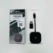 CarPlay Wireless Adapter for Factory Wired CarPlay Plug & Play Dongle, Black