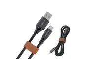 ZLOS 1.2m Leather Strap Included USB-A to USB-C Cable