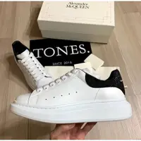 在飛比找蝦皮購物優惠-二手 Alexander MCQueen 19FW 黑色閃粉