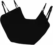 Dog Car Seat Cover Pet View Mesh Waterproof Pet Carrier Car Rear Back Seat Mat Hammock Cushion Protector Zipper Pockets(1)