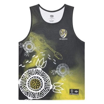 NEW Richmond Tigers Indigenous Mens Training Singlet