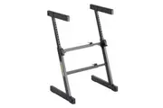 Hercules Adjustable Autolock Z Type Music Piano Keyboard Stand Holder Rack Black