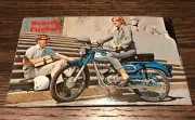 ORIGINAL BENELLI FIREBALL POSTCARD FROM COSMOPOLITAN MOTORS - *NEW OLD STOCK!*