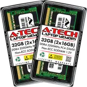 32GB 2x 16GB DDR4-3200 Acer Predator Triton PT315-53-70L0 Memory RAM