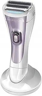 Remington Cordless Wet and Dry Lady Shaver, Showerproof Electric Razor with Bikini Attachment and Charge Stand, WDF4840