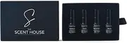 The Scent House Signature Room Sprays Sample Pack- 4 x 2ml- Pure Essential Oils For Pulse Points, Air Freshener, Room Spray for Home, Room Fresheners For Bedroom, Linen Spray. Phthalate & Paraben Free
