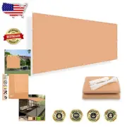 Multi-Functional 18x23 FT Peach Fuzz Shade Cover - Customizable Outdoor Canopy