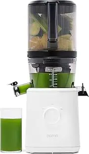 [NAMA] J2 Cold Press Juicer, Self Feeding for Hands-Free Operation with Wide Mouth Hopper for Full Recipe Load, No Residue Chew Juicer for More Juice, Less