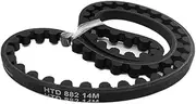 1pcs HTD 14M Synchronous Belt Rubber Circumference=HTD14M700~HTD14M1764 Width 10mm 50mm 55mm 60mm Closed-loop Timing Drive Belt(HTD14M1372,1pc-50mm)