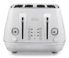 Delonghi - Distinta Moments 4 Slice Toaster Sunshine White