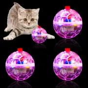 4 Piece Light up Cat Balls Ghost Hunting Equipment, Indoor Motion-Activated Magi