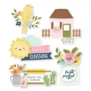 Fresh Air Layered Chipboard Die-Cuts