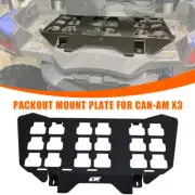 Packout Mount Plate Compatible with Can-Am X3 Tool Cargo Rack BLACK NEW