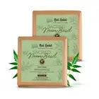 Nat Habit Cold Processed Sacred Neem-Basil Butter Bath Soap- Antibacterial 2 PCK