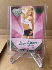 Benchwarmer Emerald Archive Lisa Gleave 3/3 Eclectic Collection Autograph 2013