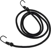UPKOCH Bicycle Luggage Rope Bike Luggage Straps Elastic Cord Adjustable Bungee Straps Tent Luggage Rack Bungee Straps with Hooks Adjustable Bungee Cords Elastic Tie Rope Rubber Black
