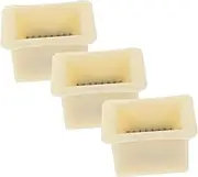 NOLITOY 3Pcs Vegetable Slicer Cutter Tools for Shredding Slicing Grating Includes Food Safety Holder Shredding Finger Protector for Carrots Cheese