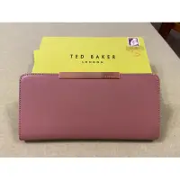 在飛比找蝦皮購物優惠-英國品牌 Ted Baker 拉鍊長夾