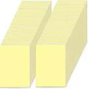 Humyoun 1000 Sheets 8.5 x 11 Inch Thin Carbonless Sheets Pre Collated Straight Carbonless Printer Paper Multi Purpose Carbonless Copy Paper for Office Duplicate ()