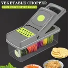 Vegetable Chopper with 8 Blades Food Chopper Multifunctional Onion Mincer PaFwE